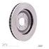 600-46008D by DYNAMIC FRICTION COMPANY - Disc Brake Rotor