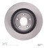 600-46019 by DYNAMIC FRICTION COMPANY - BARE BRAKE ROTOR