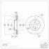 600-46035 by DYNAMIC FRICTION COMPANY - Disc Brake Rotor