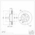 600-63084 by DYNAMIC FRICTION COMPANY - Disc Brake Rotor