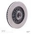 600-54153 by DYNAMIC FRICTION COMPANY - Disc Brake Rotor