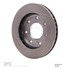 600-54152 by DYNAMIC FRICTION COMPANY - Disc Brake Rotor