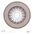 60073078 by DYNAMIC FRICTION COMPANY - DFC Brake Rotor