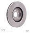 600-63124 by DYNAMIC FRICTION COMPANY - Disc Brake Rotor