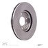 600-65015 by DYNAMIC FRICTION COMPANY - Disc Brake Rotor