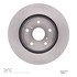 600-76040 by DYNAMIC FRICTION COMPANY - Disc Brake Rotor