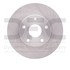 600-76057 by DYNAMIC FRICTION COMPANY - Disc Brake Rotor