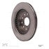 600-76058 by DYNAMIC FRICTION COMPANY - Disc Brake Rotor