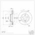 600-74049D by DYNAMIC FRICTION COMPANY - Disc Brake Rotor