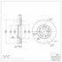 600-75000 by DYNAMIC FRICTION COMPANY - Disc Brake Rotor