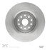 600-75020D by DYNAMIC FRICTION COMPANY - Disc Brake Rotor