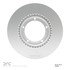 604-02001 by DYNAMIC FRICTION COMPANY - GEOSPEC Coated Rotor - Blank