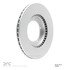 604-02001 by DYNAMIC FRICTION COMPANY - GEOSPEC Coated Rotor - Blank