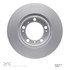 604-02028 by DYNAMIC FRICTION COMPANY - GEOSPEC Coated Rotor - Blank