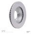 604-02028 by DYNAMIC FRICTION COMPANY - GEOSPEC Coated Rotor - Blank