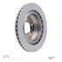 604-02089 by DYNAMIC FRICTION COMPANY - GEOSPEC Coated Rotor - Blank