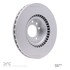 604-02092 by DYNAMIC FRICTION COMPANY - GEOSPEC Coated Rotor - Blank