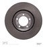 604-02121D by DYNAMIC FRICTION COMPANY - GEOSPEC Coated Rotor - Blank