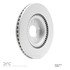 604-03003 by DYNAMIC FRICTION COMPANY - GEOSPEC Coated Rotor - Blank