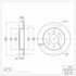 604-03010 by DYNAMIC FRICTION COMPANY - GEOSPEC Coated Rotor - Blank
