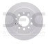 604-03025 by DYNAMIC FRICTION COMPANY - GEOSPEC Coated Rotor - Blank