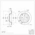 604-03033 by DYNAMIC FRICTION COMPANY - GEOSPEC Coated Rotor - Blank