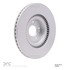 604-03036 by DYNAMIC FRICTION COMPANY - GEOSPEC Coated Rotor - Blank