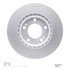 604-03038 by DYNAMIC FRICTION COMPANY - GEOSPEC Coated Rotor - Blank