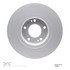 604-03051 by DYNAMIC FRICTION COMPANY - GEOSPEC Coated Rotor - Blank