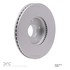 604-03051 by DYNAMIC FRICTION COMPANY - GEOSPEC Coated Rotor - Blank