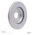 604-03054 by DYNAMIC FRICTION COMPANY - GEOSPEC Coated Rotor - Blank