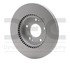 604-03055 by DYNAMIC FRICTION COMPANY - GEOSPEC Coated Rotor - Blank