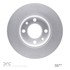 604-07001 by DYNAMIC FRICTION COMPANY - GEOSPEC Coated Rotor - Blank