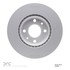 604-07002 by DYNAMIC FRICTION COMPANY - GEOSPEC Coated Rotor - Blank