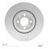 604-07004 by DYNAMIC FRICTION COMPANY - GEOSPEC Coated Rotor - Blank