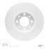 604-07005 by DYNAMIC FRICTION COMPANY - GEOSPEC Coated Rotor - Blank