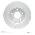 604-01005 by DYNAMIC FRICTION COMPANY - GEOSPEC Coated Rotor - Blank