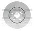 604-01007 by DYNAMIC FRICTION COMPANY - GEOSPEC Coated Rotor - Blank