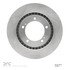 604-01013 by DYNAMIC FRICTION COMPANY - GEOSPEC Coated Rotor - Blank