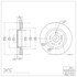 604-01014 by DYNAMIC FRICTION COMPANY - GEOSPEC Coated Rotor - Blank