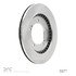 604-01013 by DYNAMIC FRICTION COMPANY - GEOSPEC Coated Rotor - Blank