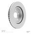 604-01014 by DYNAMIC FRICTION COMPANY - GEOSPEC Coated Rotor - Blank