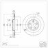 604-20018 by DYNAMIC FRICTION COMPANY - GEOSPEC Coated Rotor - Blank