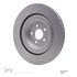 604-20027 by DYNAMIC FRICTION COMPANY - GEOSPEC Coated Rotor - Blank