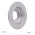 604-21024 by DYNAMIC FRICTION COMPANY - GEOSPEC Coated Rotor - Blank