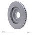 604-21030 by DYNAMIC FRICTION COMPANY - GEOSPEC Coated Rotor - Blank