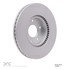 604-21032 by DYNAMIC FRICTION COMPANY - GEOSPEC Coated Rotor - Blank