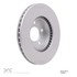 604-27018 by DYNAMIC FRICTION COMPANY - GEOSPEC Coated Rotor - Blank