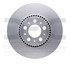 604-27025 by DYNAMIC FRICTION COMPANY - GEOSPEC Coated Rotor - Blank