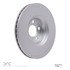 604-27038 by DYNAMIC FRICTION COMPANY - GEOSPEC Coated Rotor - Blank